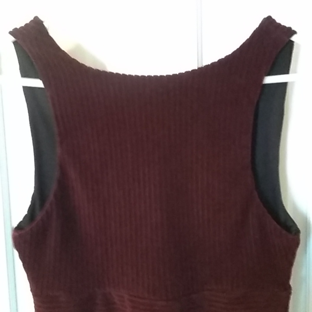 Free people open back corduroy sleeveless dress. - Picture 4 of 16